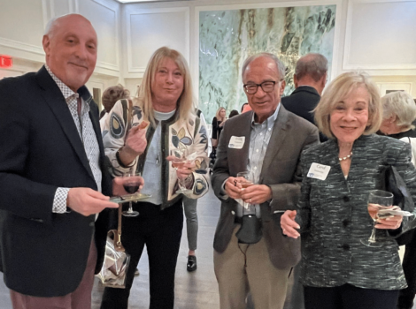 Four people smile for the camera at the 2023 Florida Reunion